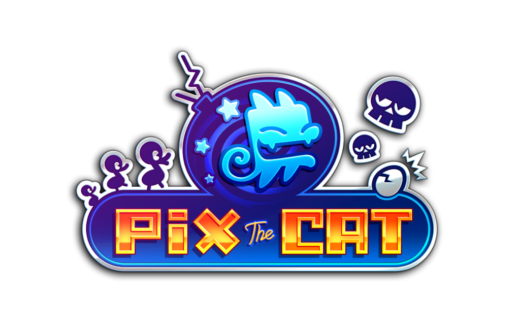 Pix the cat logo