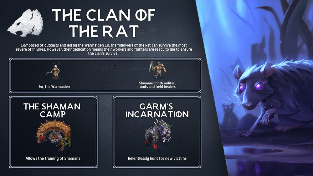 northgard clan of the rat features
